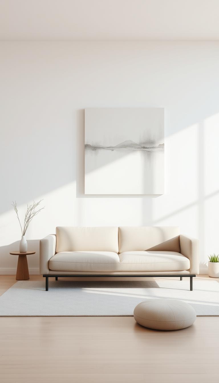 Home decor minimalistic style