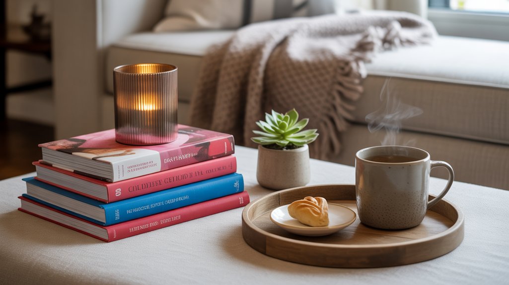 affordable coffee table decor