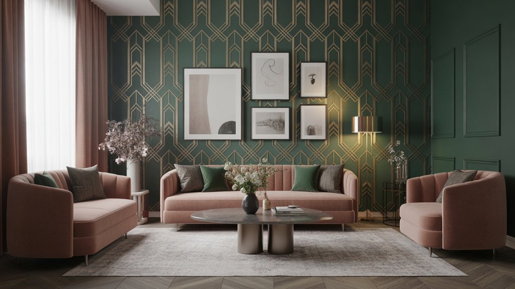 chic wallpaper makeover trends