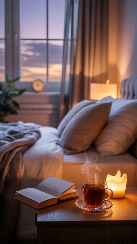 consistent bedtime improves well being