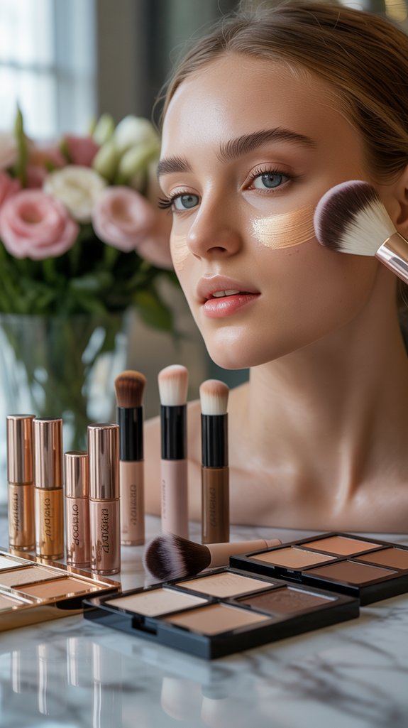 highlighting and contouring techniques