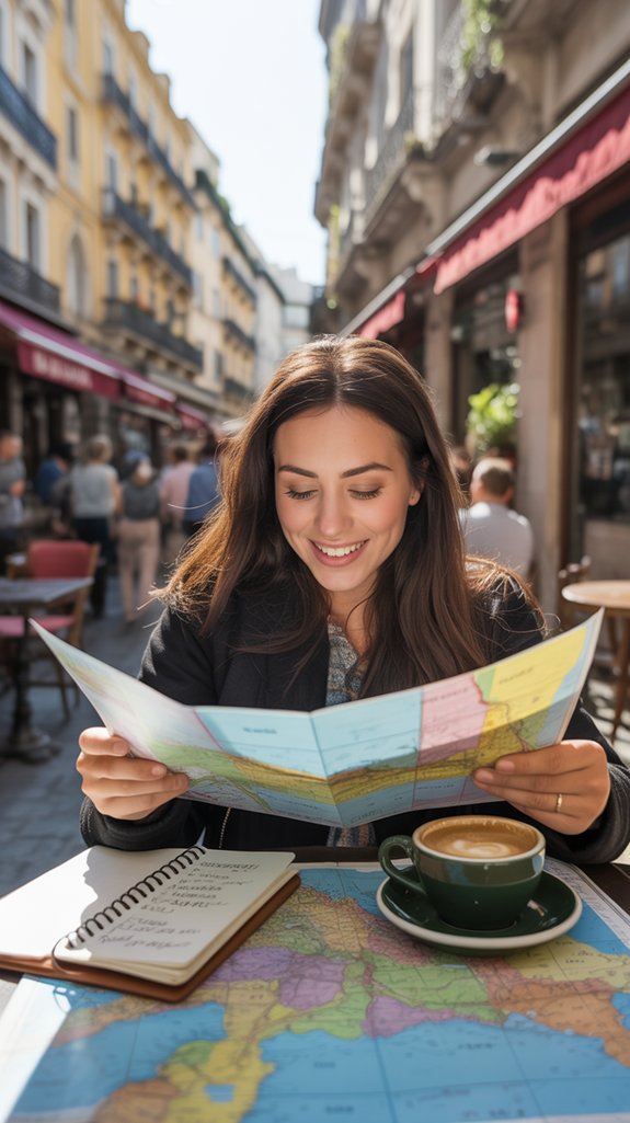 journey planning with excitement