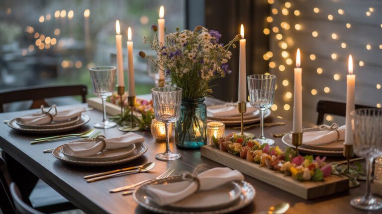 stylish dinner party tips